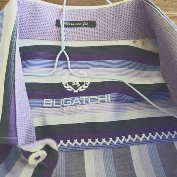 Bugatchi Other - Bugatchi Multicolor Striped Shirt